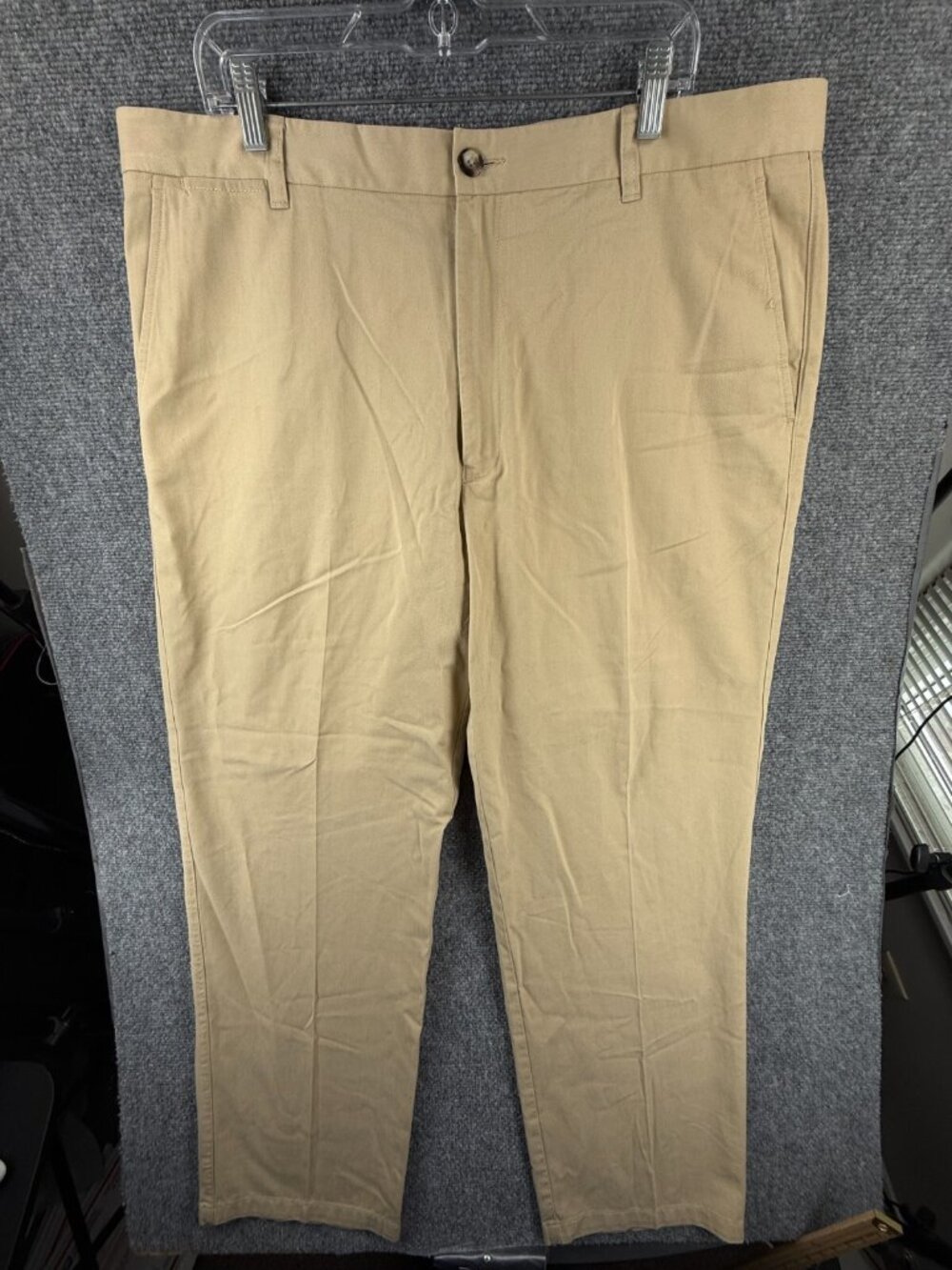 Ermenegildo Zegna Sport Beige Pants Men Cotton Tencel Rayon Soft Twill Chino